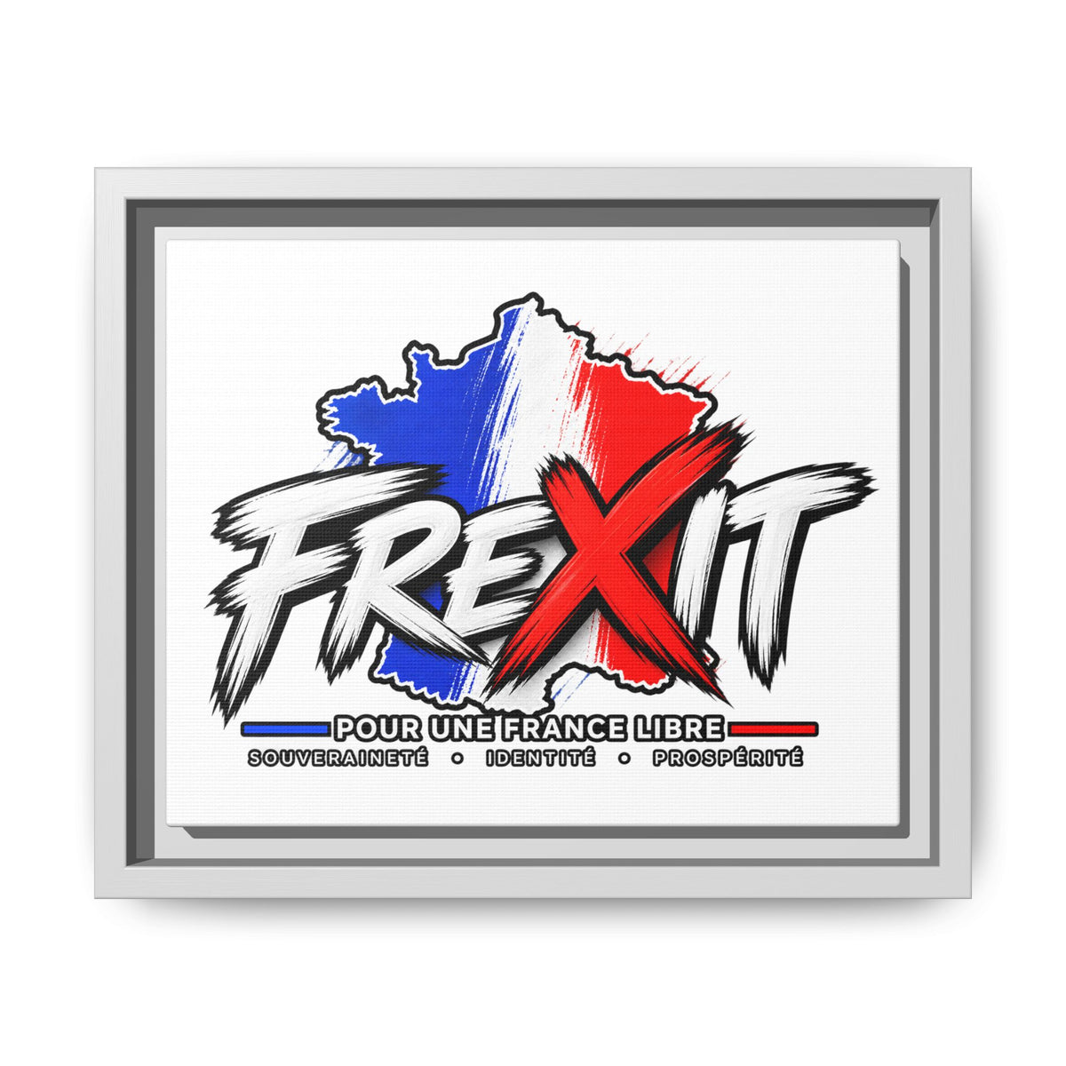 Tableau sur toile encadré — FREXIT France
