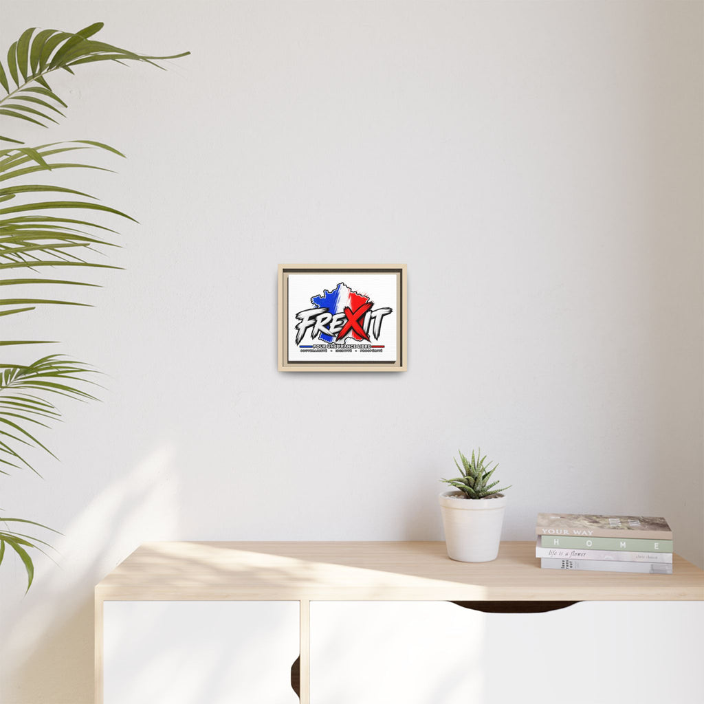 Tableau sur toile encadré — FREXIT France