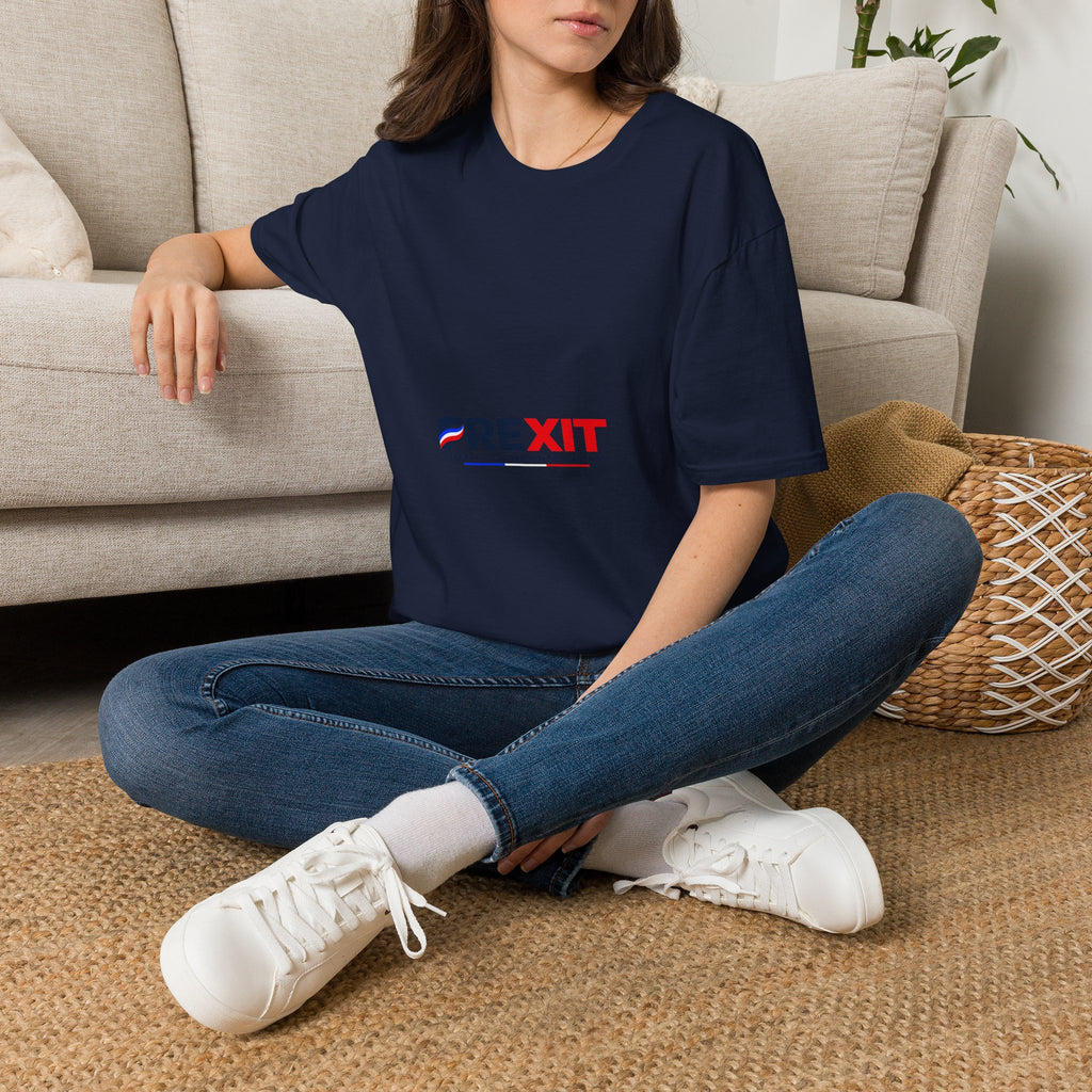 T-shirt logo FREXIT France — Unisexe