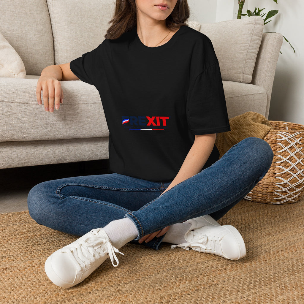 T-shirt logo FREXIT France — Unisexe
