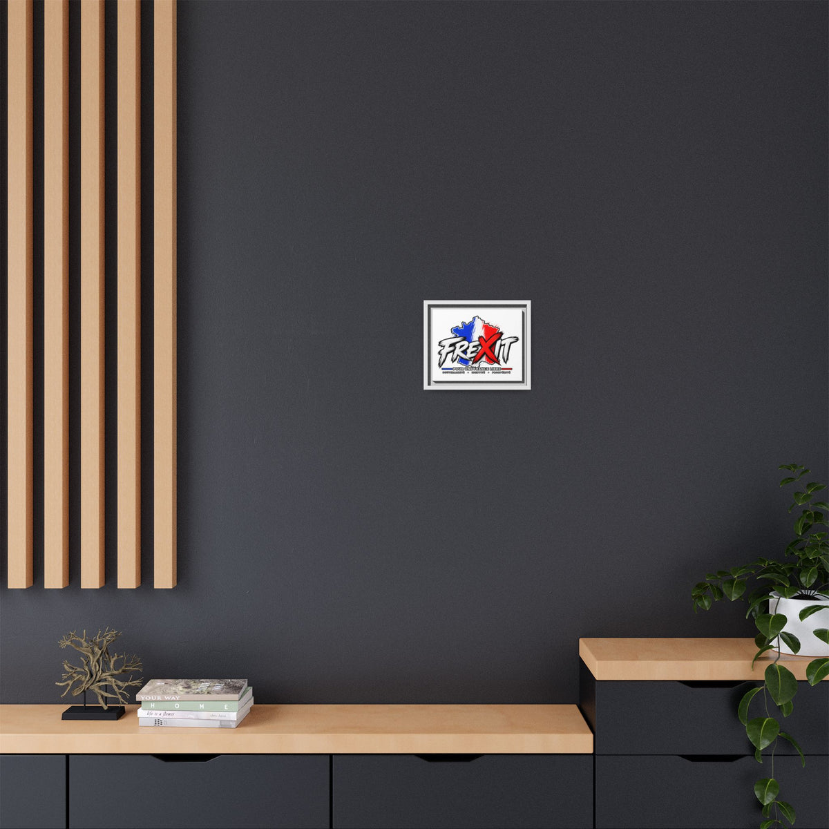 Tableau sur toile encadré — FREXIT France