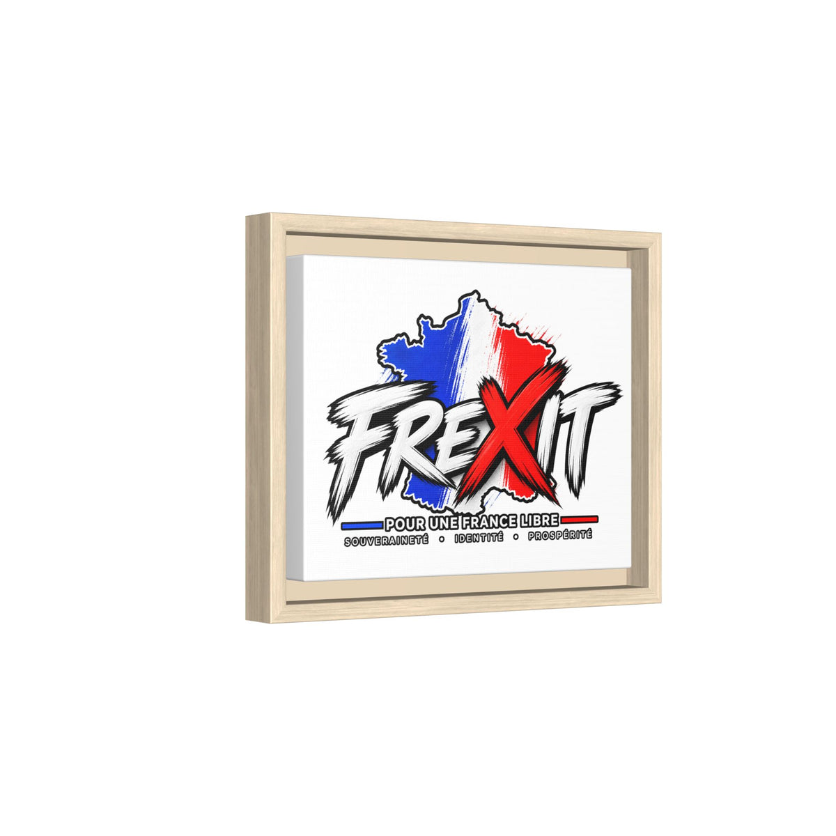 Tableau sur toile encadré — FREXIT France