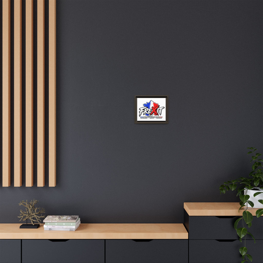 Tableau sur toile encadré — FREXIT France
