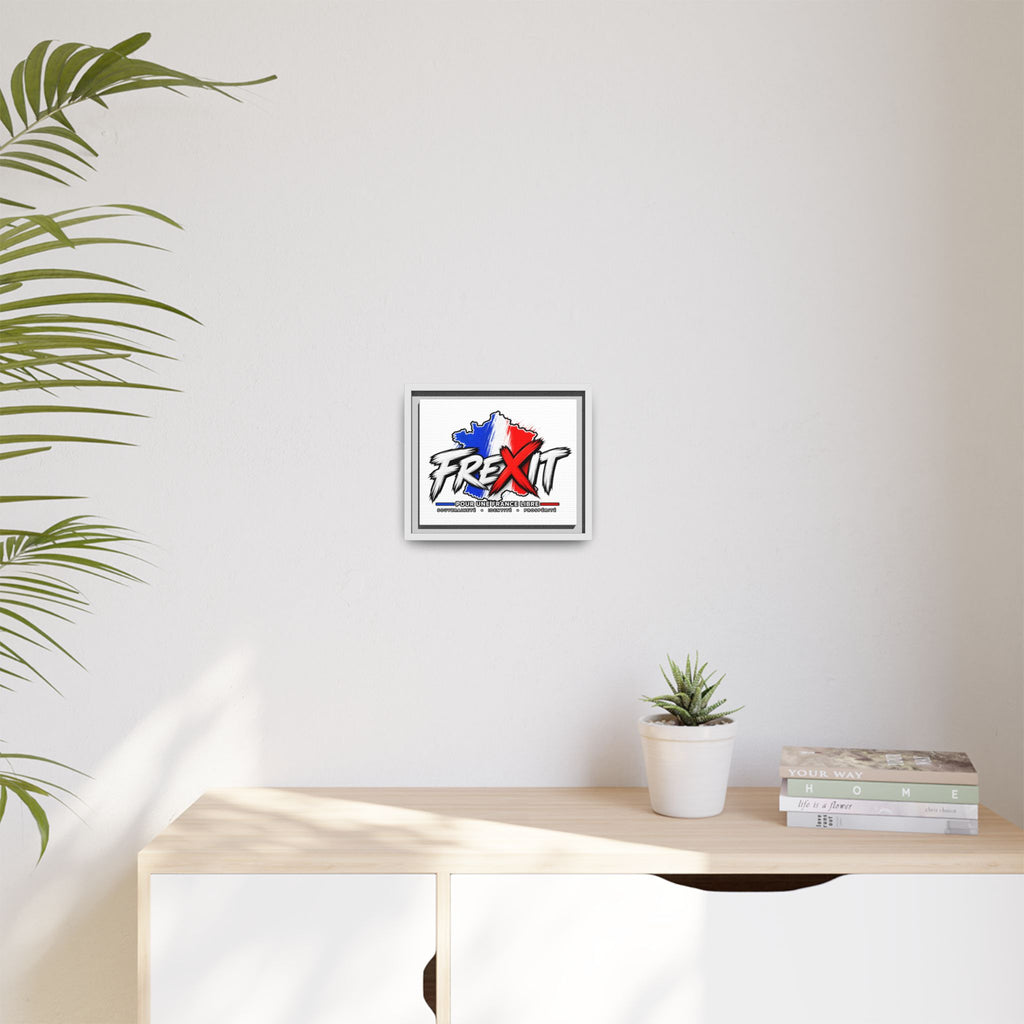 Tableau sur toile encadré — FREXIT France