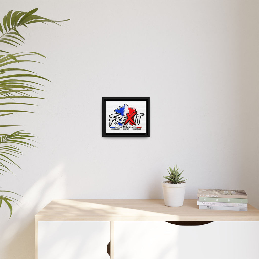 Tableau sur toile encadré — FREXIT France
